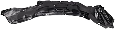 TRQ Front Left Inner Fender Liner Black Drivers Side