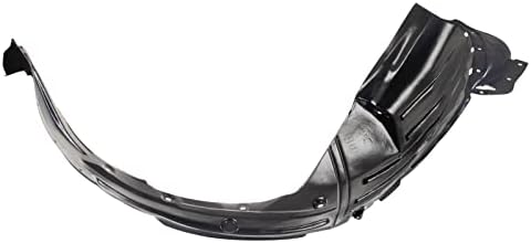 TRQ Front Left Inner Fender Liner Black Drivers Side