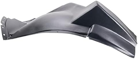 TRQ Front Left Forward Inner Fender Liner Black Drivers Side