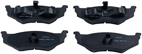 TRQ Rear Ceramic Brake Pad Kit