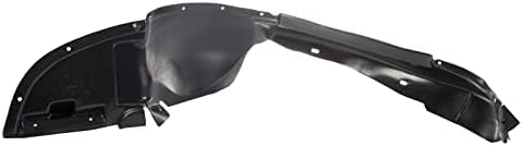 TRQ Front Left Inner Fender Liner Black Drivers Side