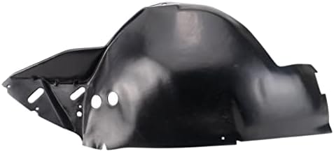 TRQ Front Left Forward Inner Fender Liner Black Drivers Side