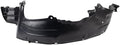 TRQ Front Left Inner Fender Liner Black Drivers Side