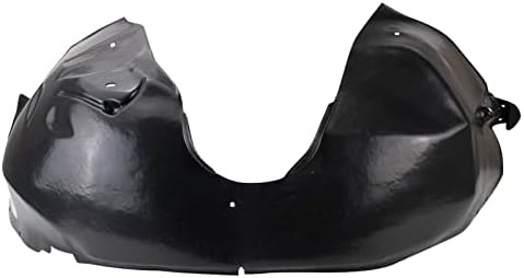 TRQ Front Left Inner Fender Liner Black Drivers Side