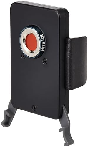 Nite Ize Steelie Squeeze Clamp - Universal Dashboard Mount for Hands-Free Use - Easy-Squeeze Levers - Continuous Force Springs - 360-Degree Rotation Magnetic Holder - Compatible with Wireless Chargers