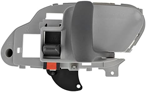 TRQ Door Handle Inner Inside Beige & Gray Pair Set