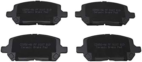 TRQ Front Brake Pads Ceramic