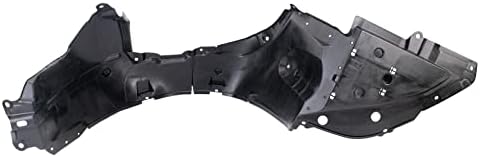 TRQ Front Left Inner Fender Liner Black Drivers Side