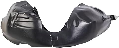 TRQ Front Left Inner Fender Liner Black Drivers Side