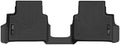 Husky Liners X-act Contour Floor Mats | Fits 2021-2025 Jeep Grand Cherokee L w/2nd Row Bucket Seats & Mounted Cup Holder on Center Hump | 2nd Row, 1-pc Black - 51781
