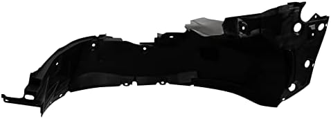TRQ Front Left Inner Fender Liner Black Drivers Side