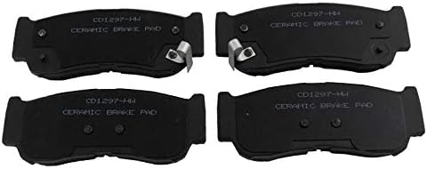 TRQ Rear Brake Pads Ceramic
