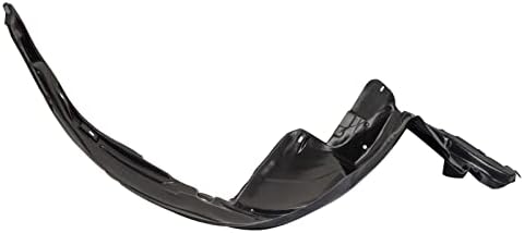 TRQ Front Left Inner Fender Liner Black Drivers Side