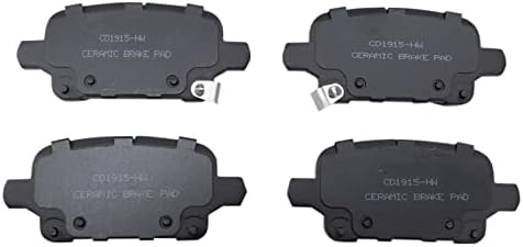 TRQ Rear Brake Pads Ceramic