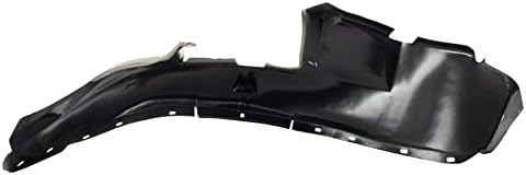 TRQ Front Left Inner Fender Liner Black Drivers Side