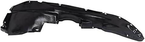 TRQ Front Left Inner Fender Liner Black Drivers Side