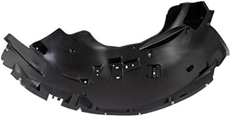 TRQ Front Left Inner Fender Liner Black Drivers Side
