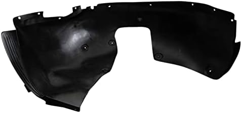 TRQ Front Left Inner Fender Liner Black Drivers Side