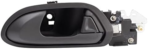 TRQ Rear Left Interior Door Handle Gray Drivers Side