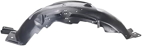 TRQ Front Left Inner Fender Liner Black Drivers Side