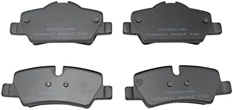 TRQ Rear Brake Pads Ceramic