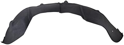 TRQ Front Left Inner Fender Liner Black Drivers Side