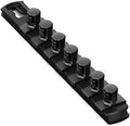 Ernst Manufacturing 8-Inch Magnetic Socket Organizer with 7 1/2-Inch Twist Lock Clips, Black (8428M-Black-1/2) by ErnstManufacturingInc