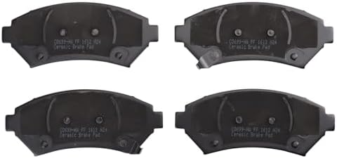 TRQ Front Posi Ceramic Brake Pad Kit