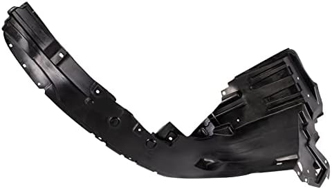 TRQ Front Left Inner Fender Liner Black Drivers Side