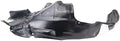 TRQ Front Left Inner Fender Liner Black Drivers Side