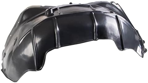 TRQ Front Left Inner Fender Liner Black Drivers Side