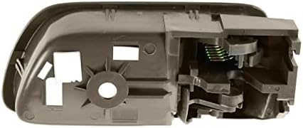 TRQ Right Interior Door Handle Brown Passenger Side