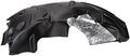 TRQ Front Right Inner Fender Liner Black Passenger Side