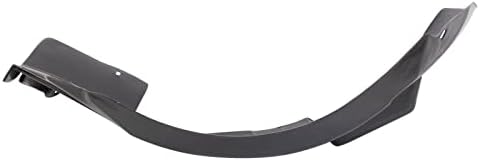 TRQ Front Left Rearward Inner Fender Liner Black Drivers Side