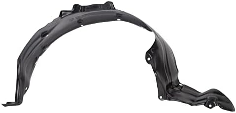 TRQ Front Left Inner Fender Liner Black Drivers Side