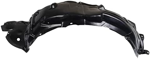 TRQ Front Left Inner Fender Liner Black Drivers Side