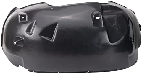 TRQ Front Left Inner Fender Liner Black Drivers Side