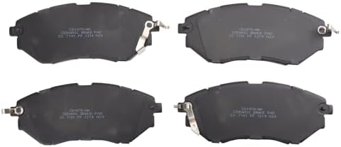 TRQ Front Ceramic Brake Pad Set