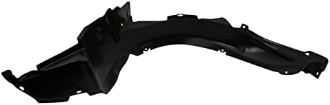 TRQ Front Right Inner Fender Liner Black Passenger Side