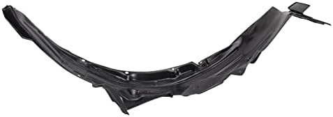 TRQ Front Right Inner Fender Liner Black Passenger Side