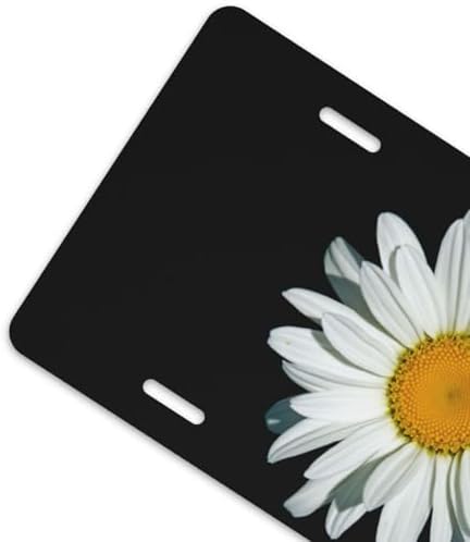 Retro Daisy Front License Plate 6" * 12" for Women