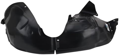TRQ Front Right Inner Fender Liner Black Passenger Side