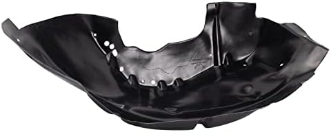 TRQ Front Left Inner Fender Liner Black Drivers Side