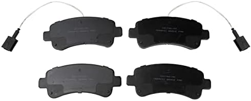 TRQ Rear Ceramic Brake Pad Set