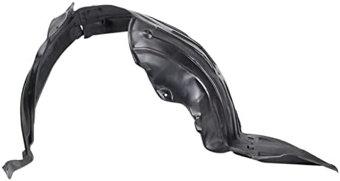 TRQ Front Left Inner Fender Liner Black Drivers Side