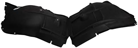 TRQ Front Left Inner Fender Liner Black Drivers Side