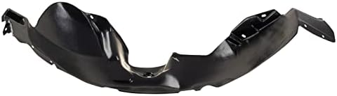 TRQ Front Left Inner Fender Liner Black Drivers Side