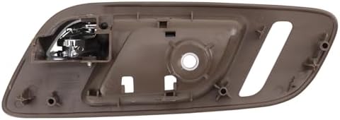TRQ Door Handle Inside Cashmere & Chrome w/Heated Seat Front LH