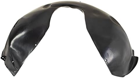 TRQ Front Right Inner Fender Liner Black Passenger Side