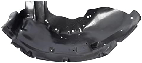 TRQ Front Right Inner Fender Liner Black Passenger Side
